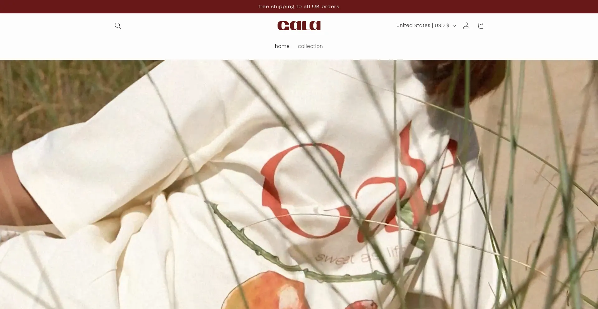 Website screenshot of Hellogalalondon.com