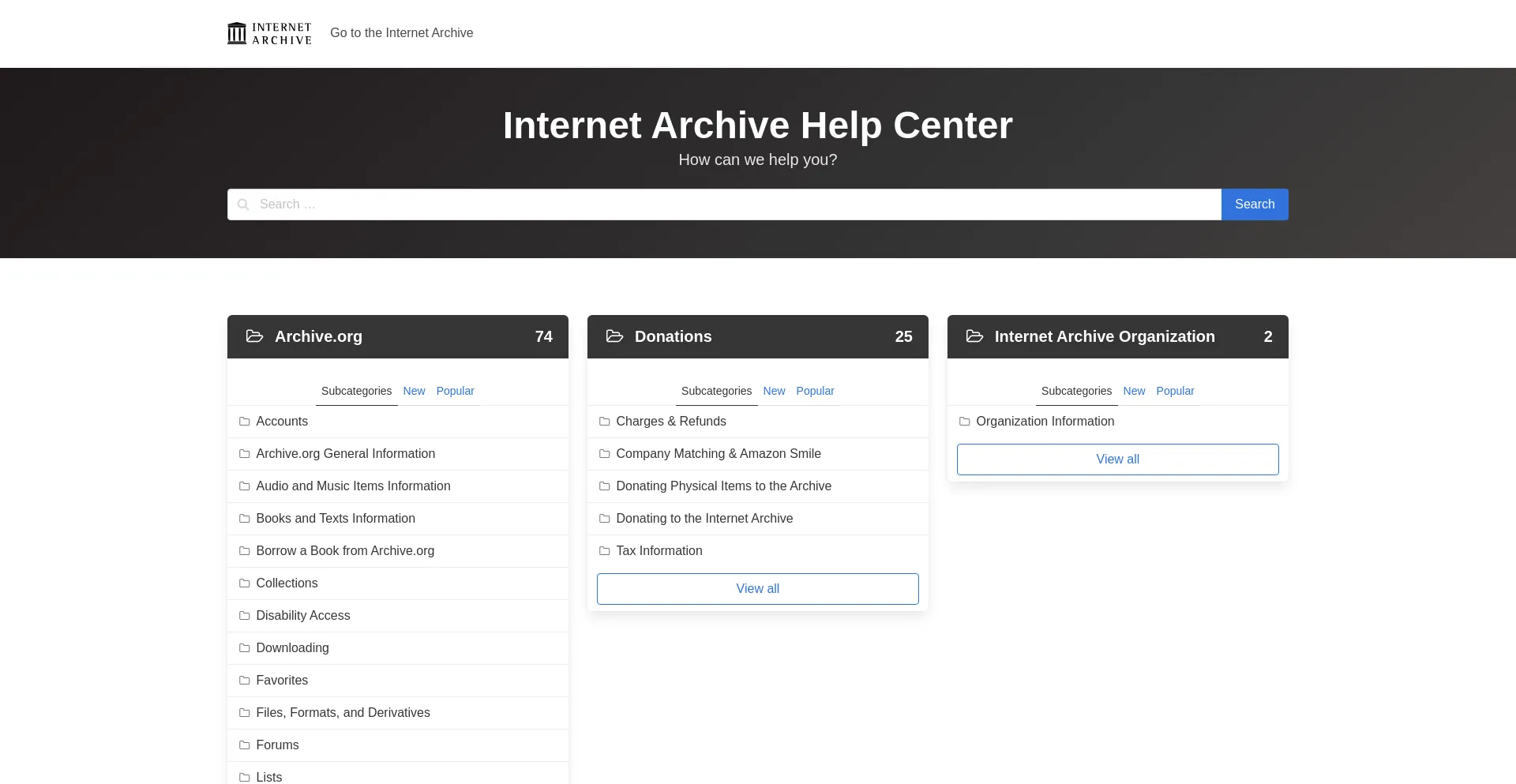 Help.archive.org