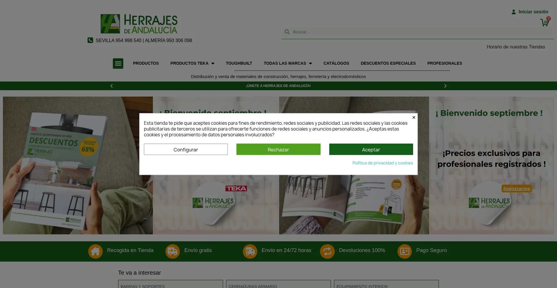 Herrajesandalucia.com é Seguro e Confiável?