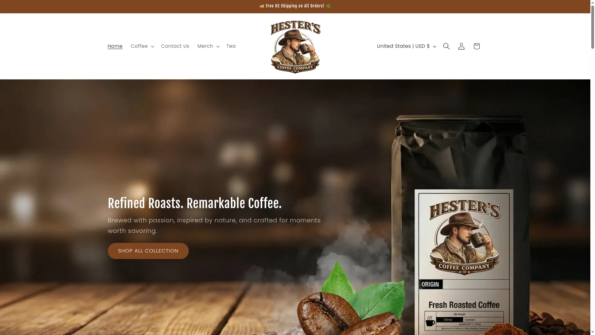 Hesterscoffeecompany.com