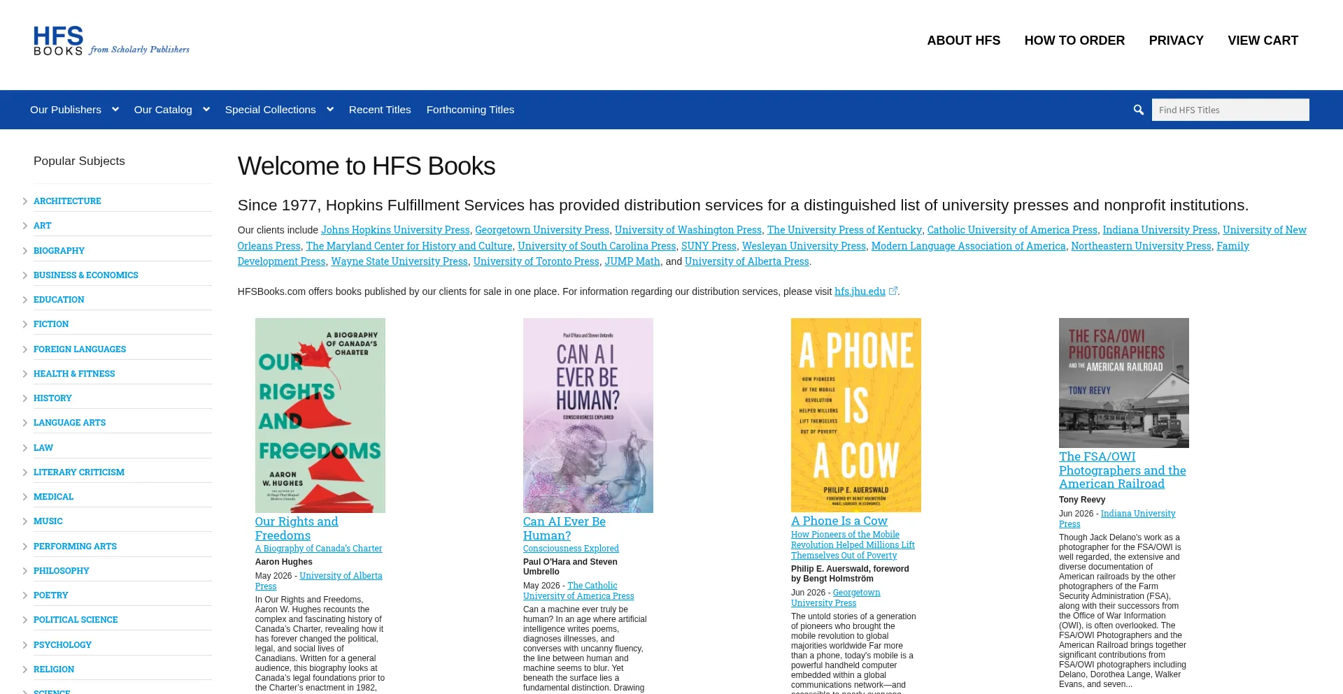 Hfsbooks.com