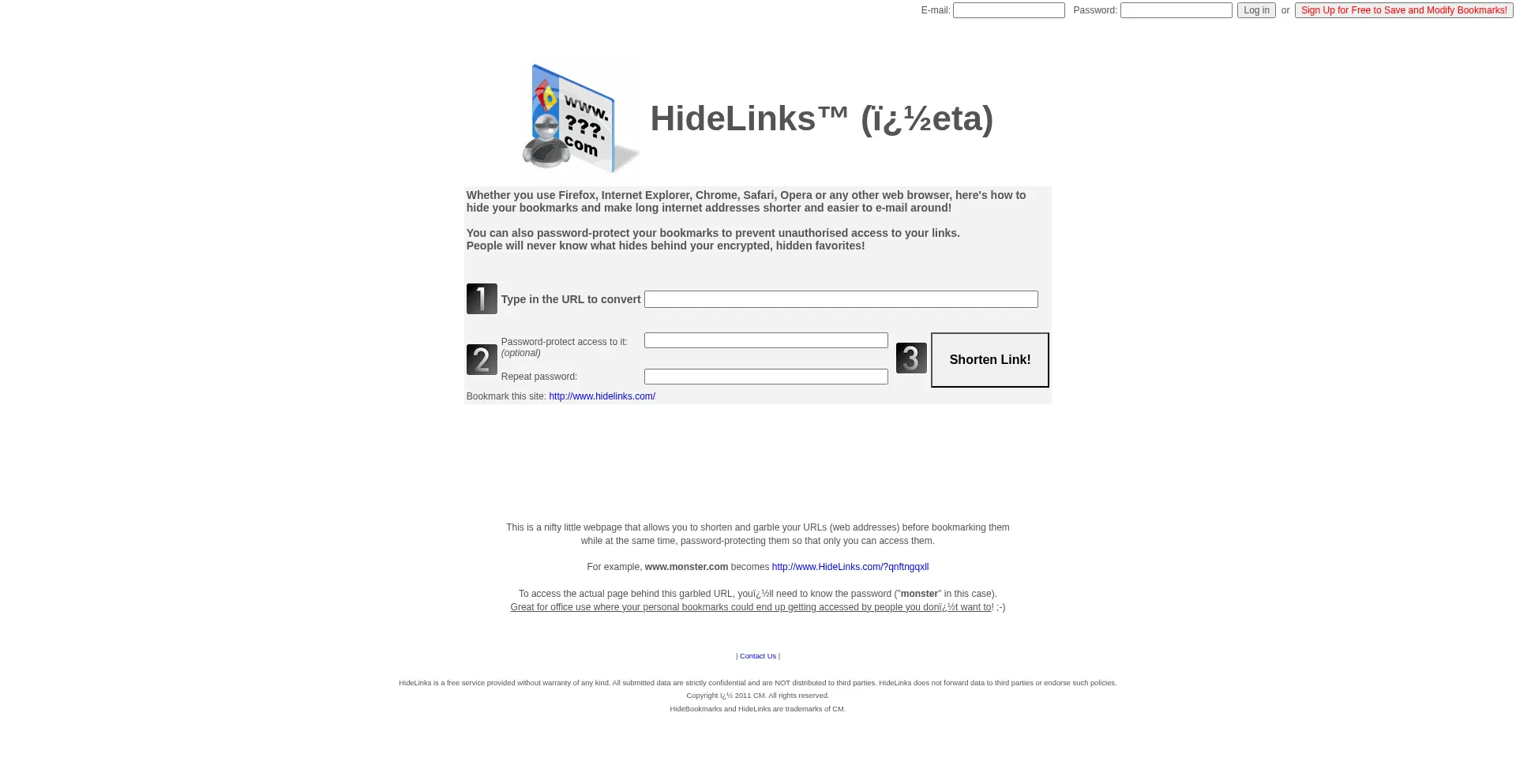 Hidelinks.com