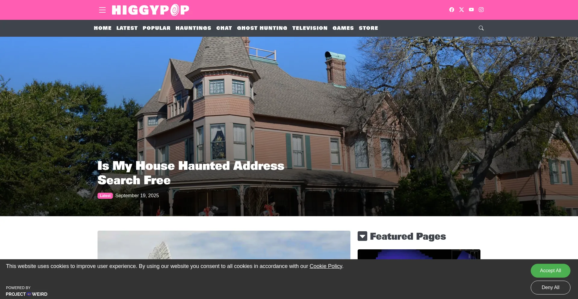 Higgypop.com Screenshot