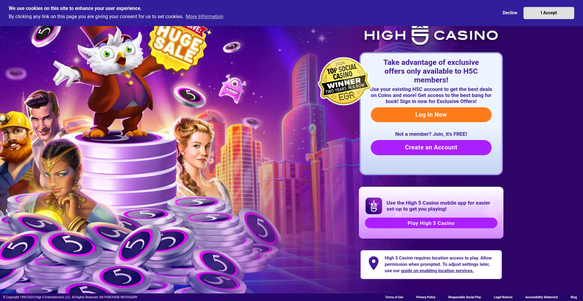 High5casino.com é Seguro e Confiável?