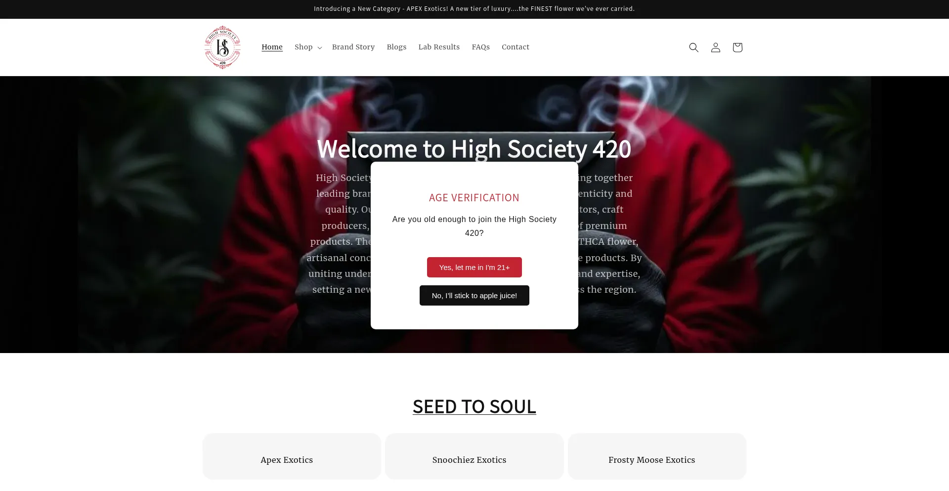 Highsociety420.io
