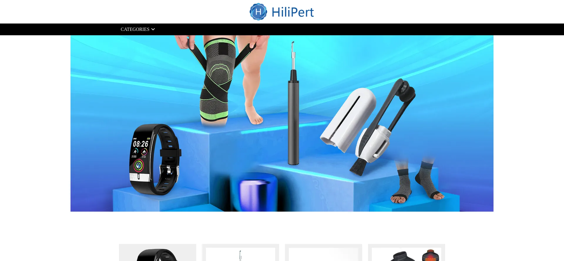 Website screenshot of Hilipert.com