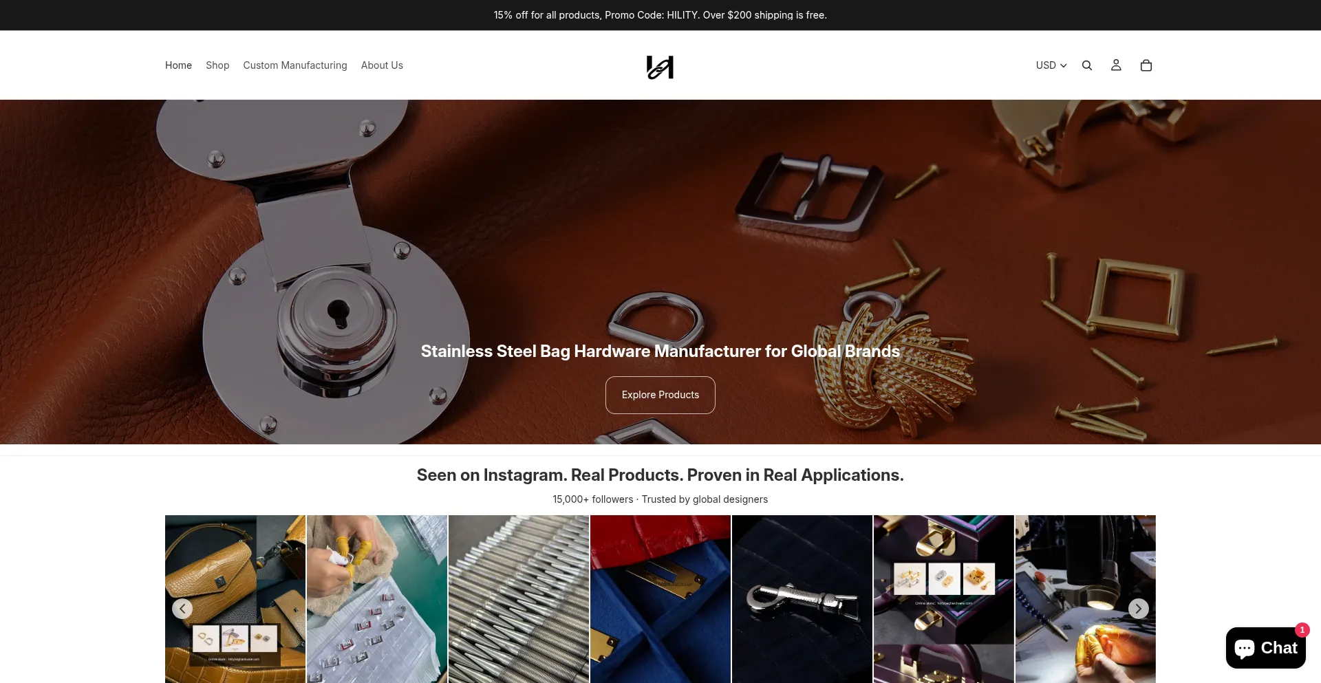 Hilitybaghardware.com