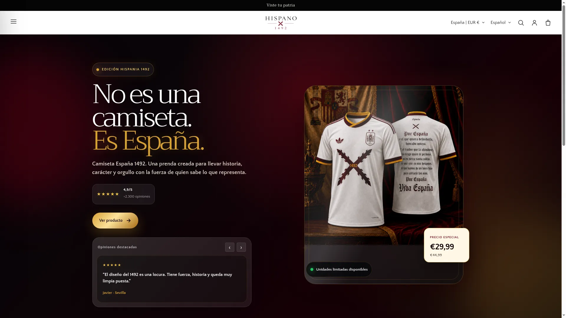 Hispano1492tienda.com