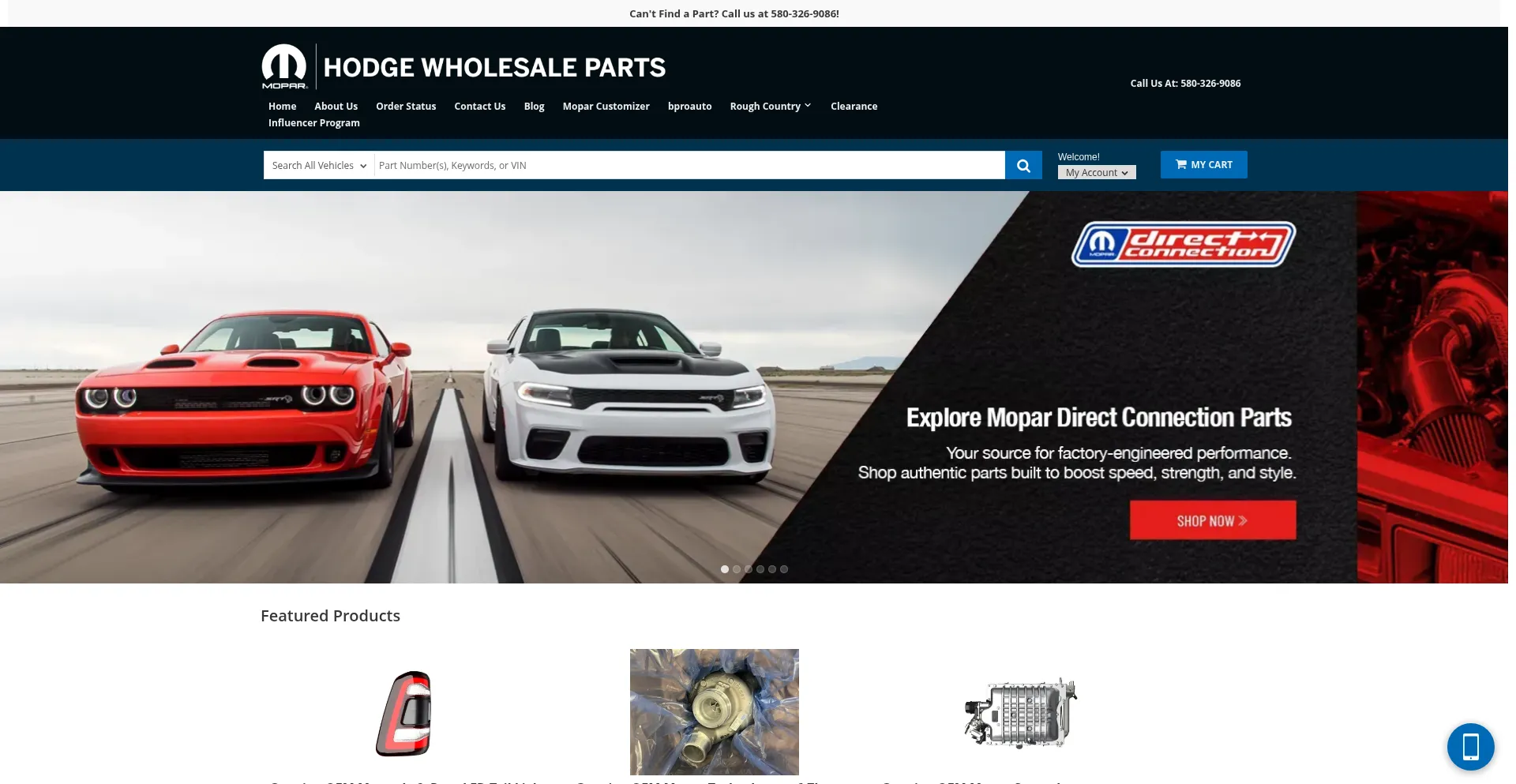 Hodgewholesaleparts.com