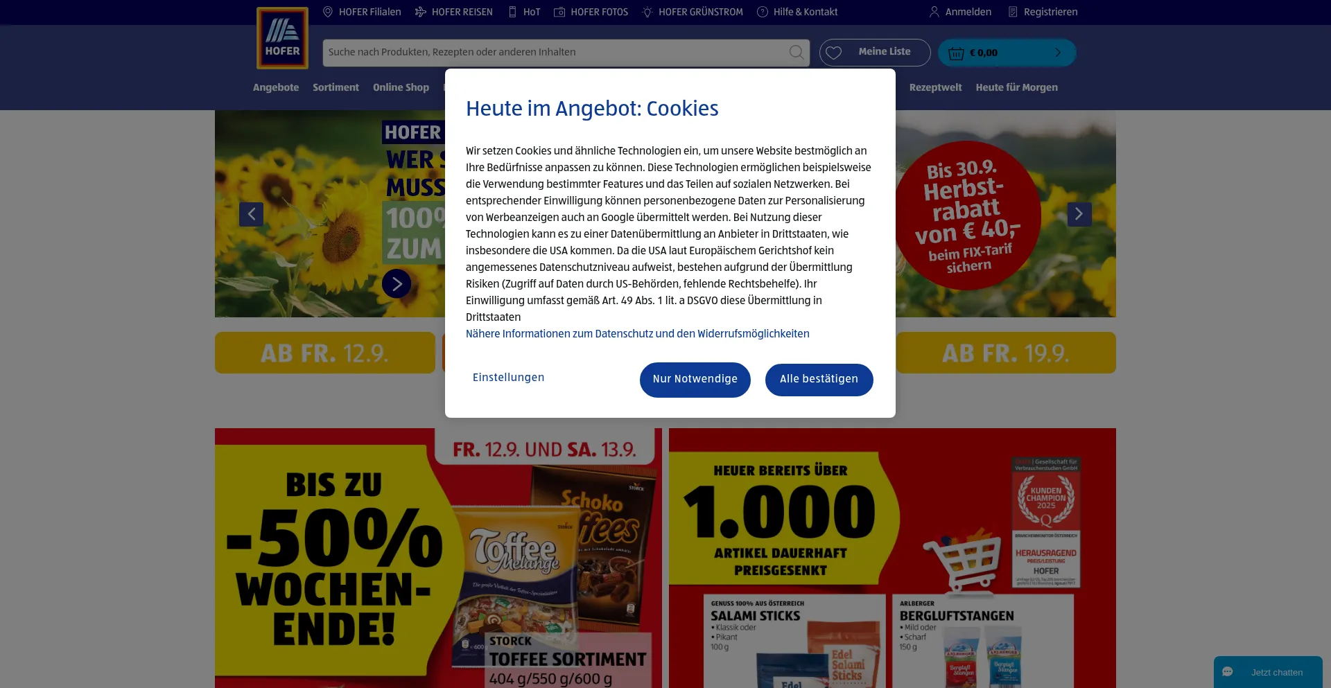 Hofer.at é Seguro e Confiável?