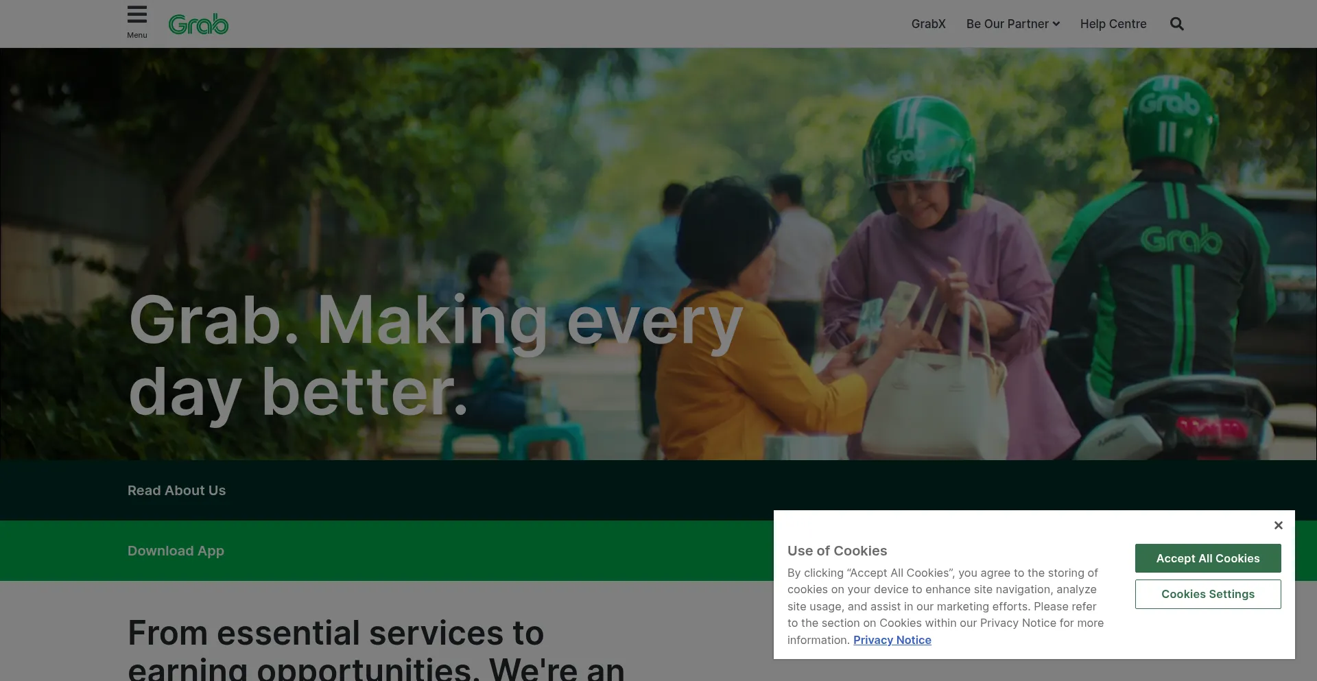 Website screenshot of Holavallarta.mx