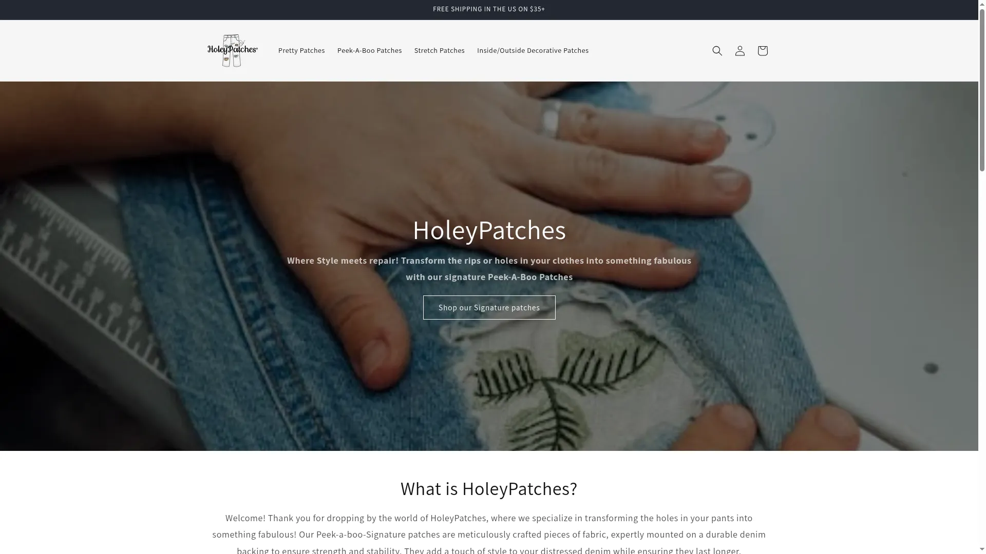 Holeypatches.com