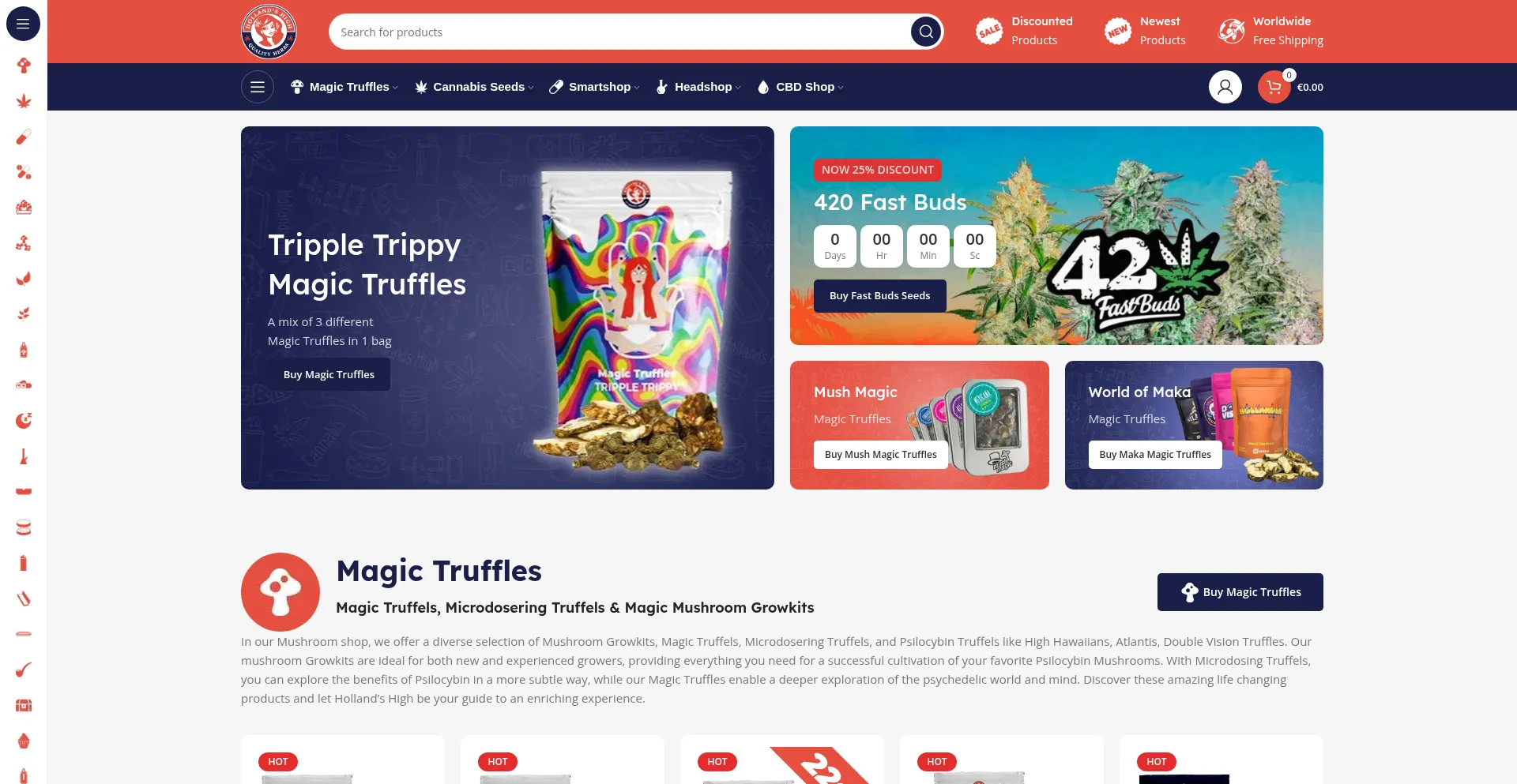 Hollandshigh.com Screenshot