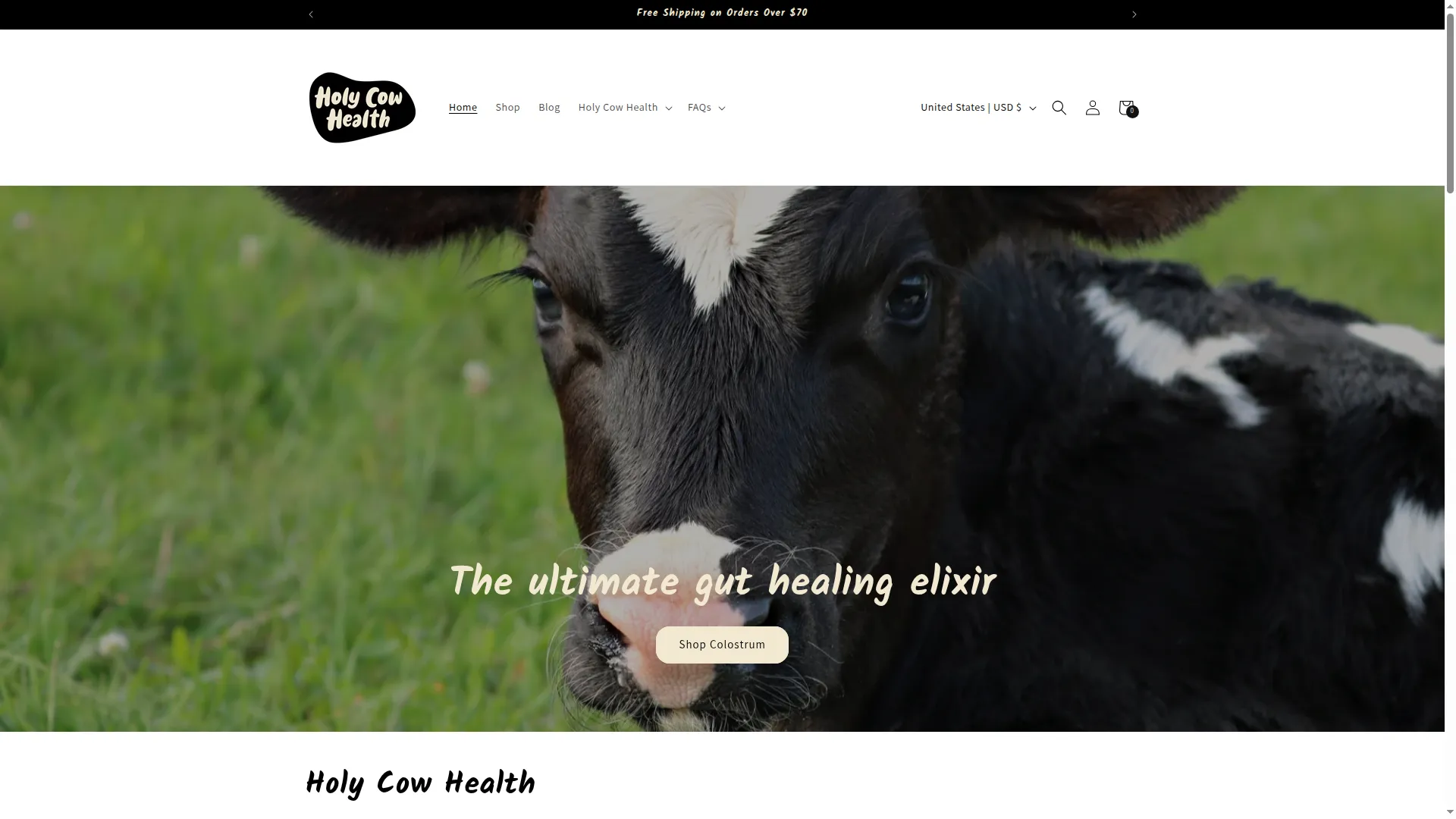 Holycowhealth.com