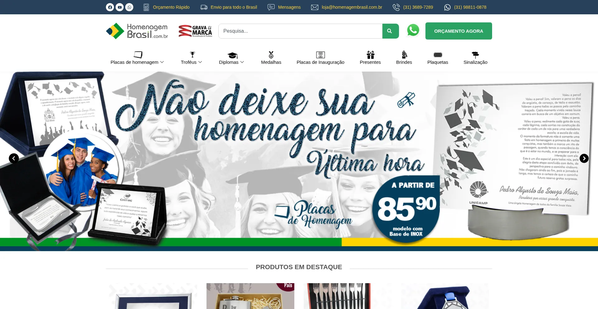Homenagembrasil.com.br