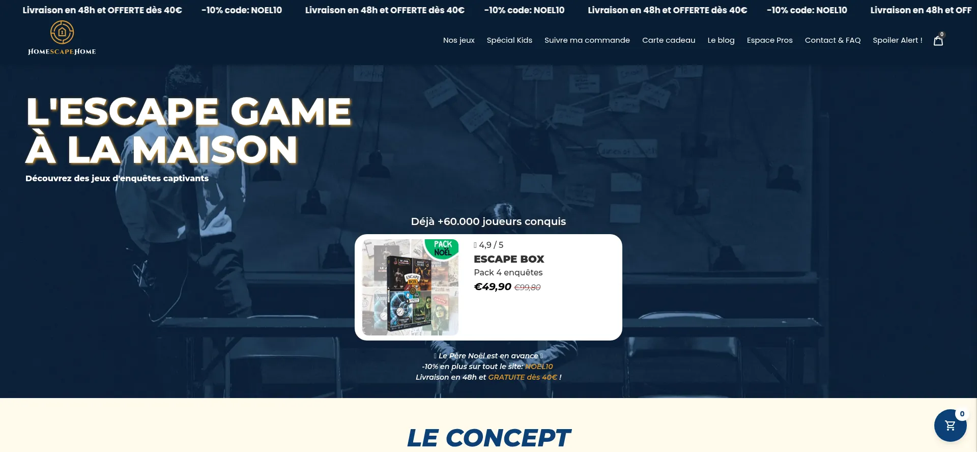 Homescapehome.com Screenshot
