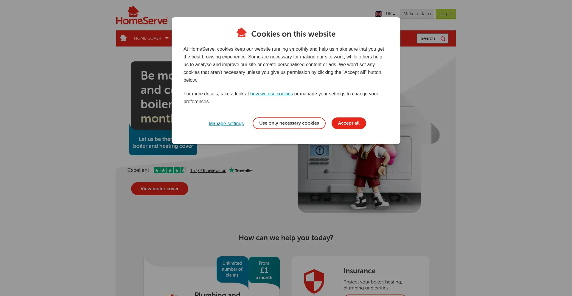 Homeserve.co.uk é Seguro e Confiável?