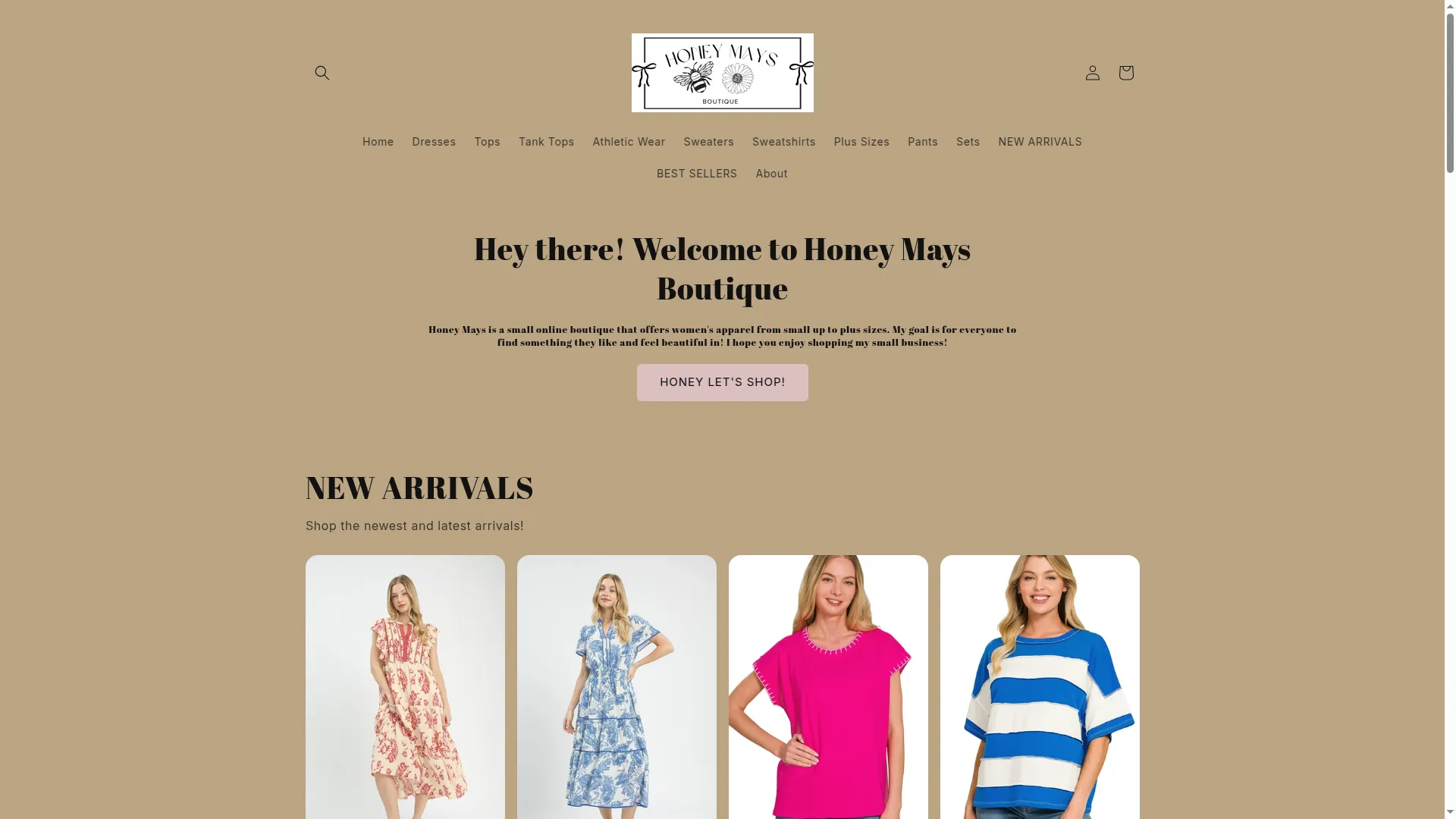 Honeymaysboutique.com