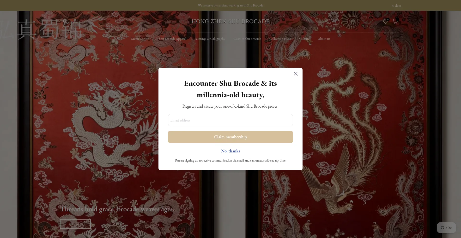 Hongzhenshubrocade.com