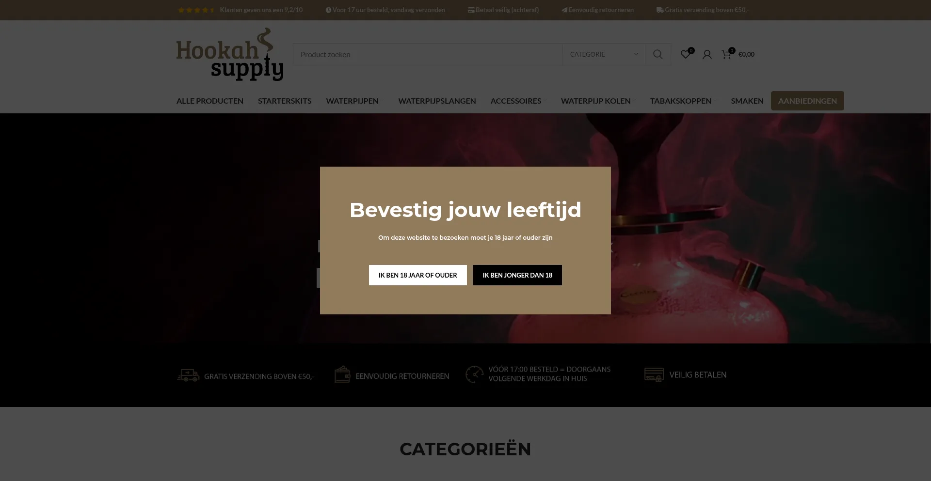 Hookahsupply.nl é Seguro e Confiável?