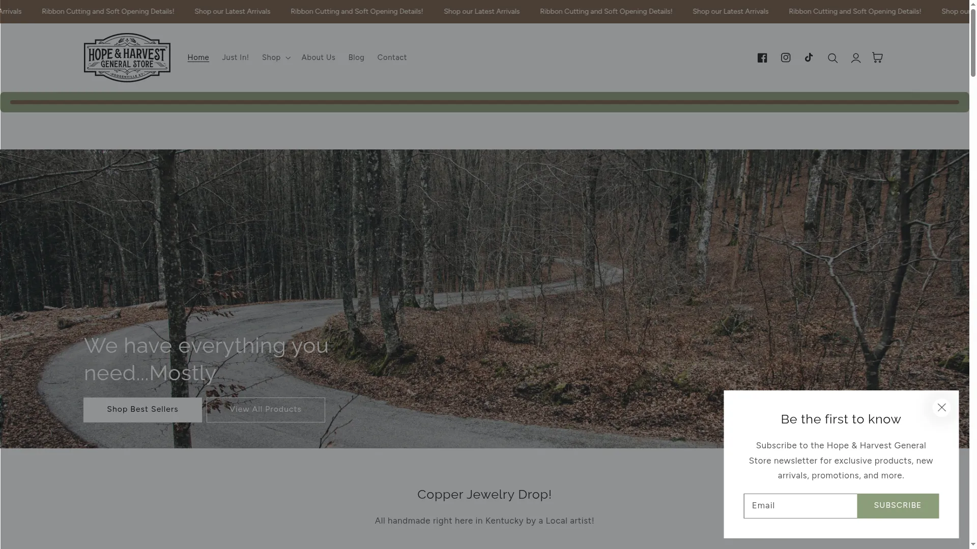 Hopeandharvestgeneralstore.com