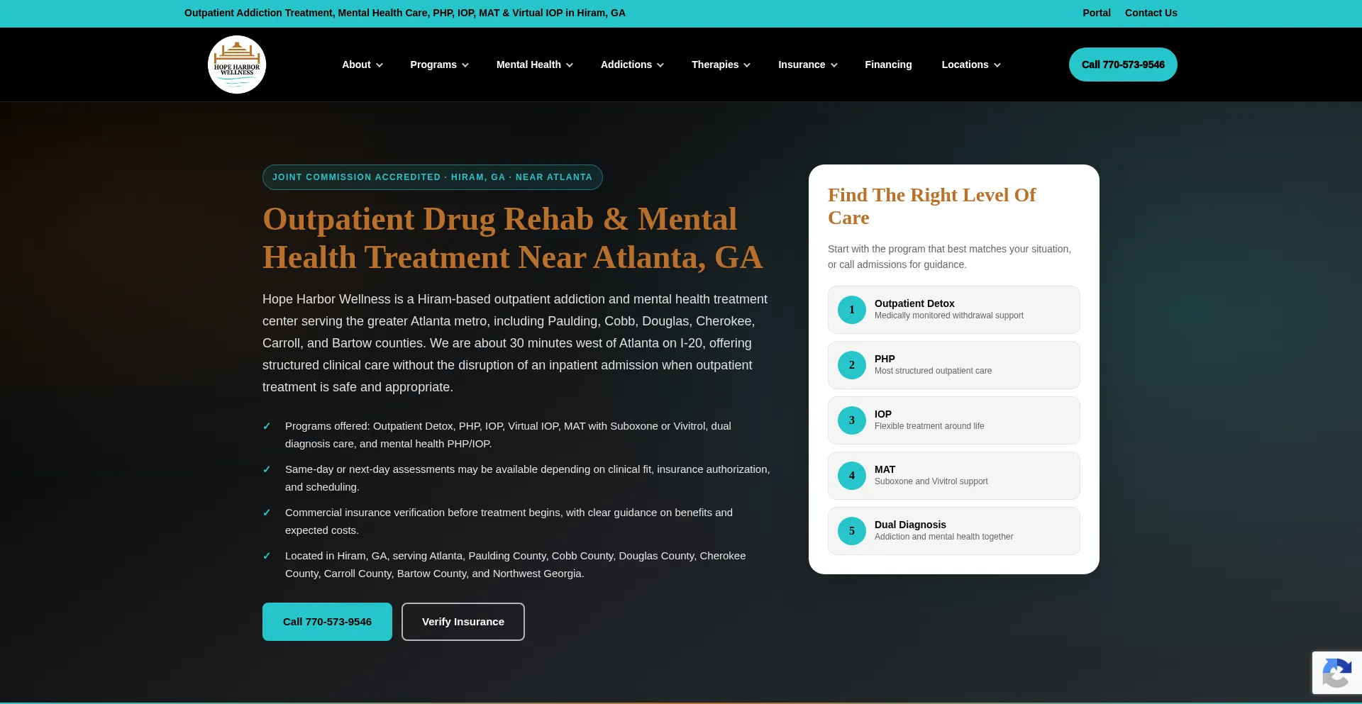 Hopeharborwellness.com
