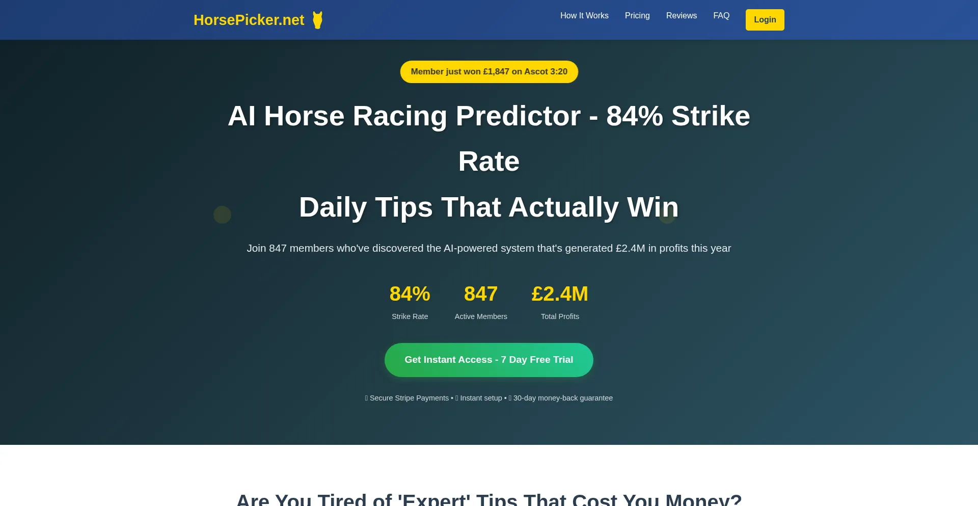 Horsepicker.net é Seguro e Confiável?