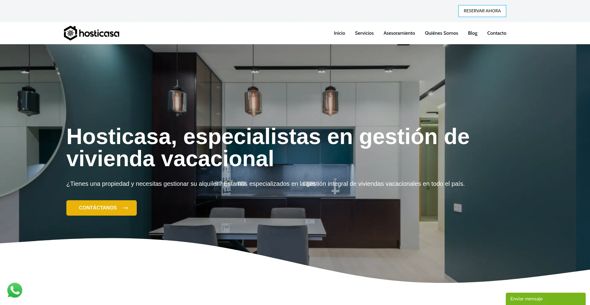 Hosticasa.com Screenshot