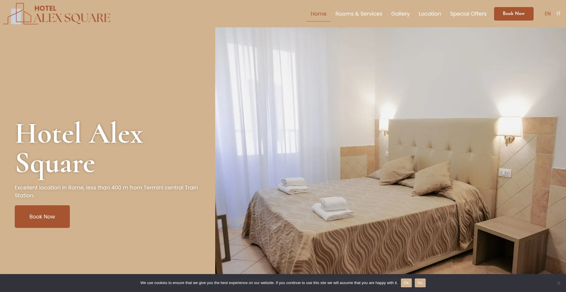 Hotelalexsquare.it é Seguro e Confiável?