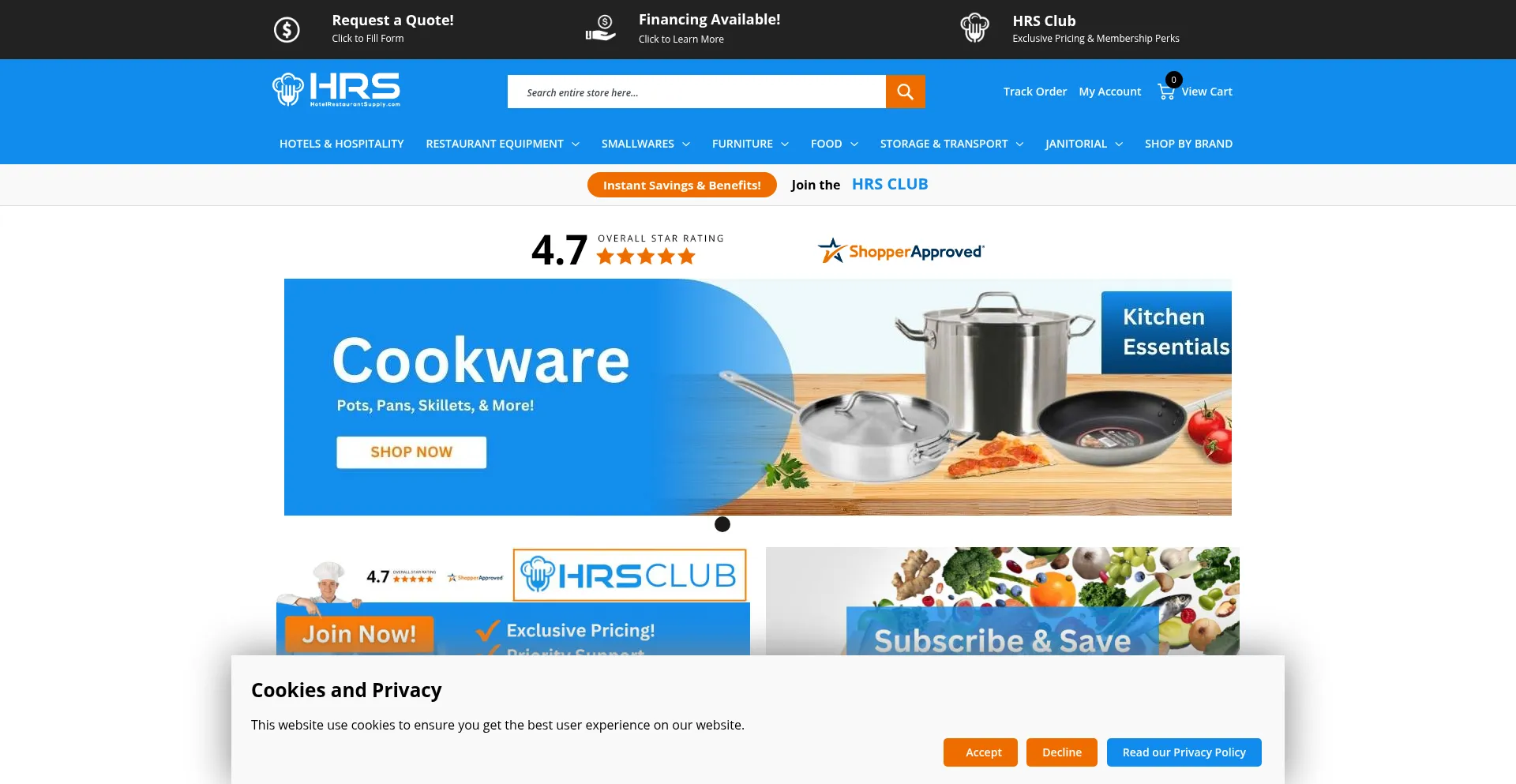 Hotelrestaurantsupply.com é Seguro e Confiável?