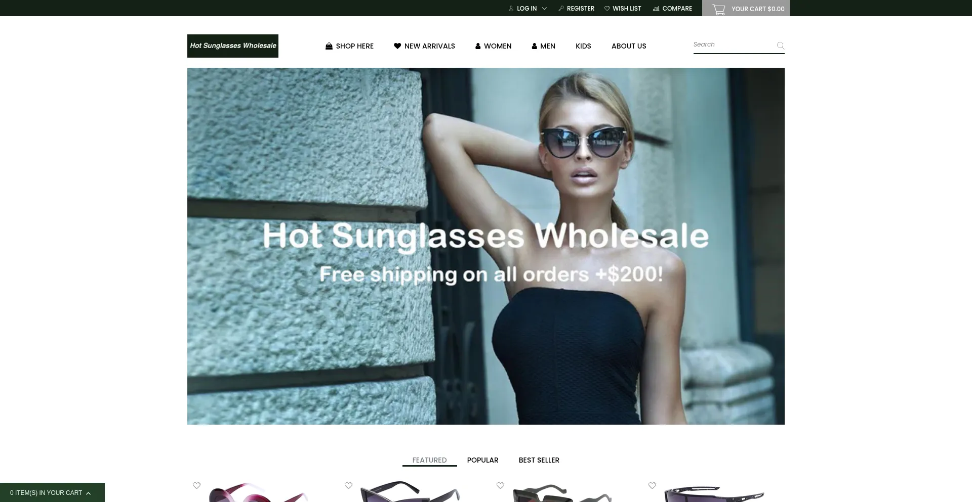 Hotsunglasseswholesale.com