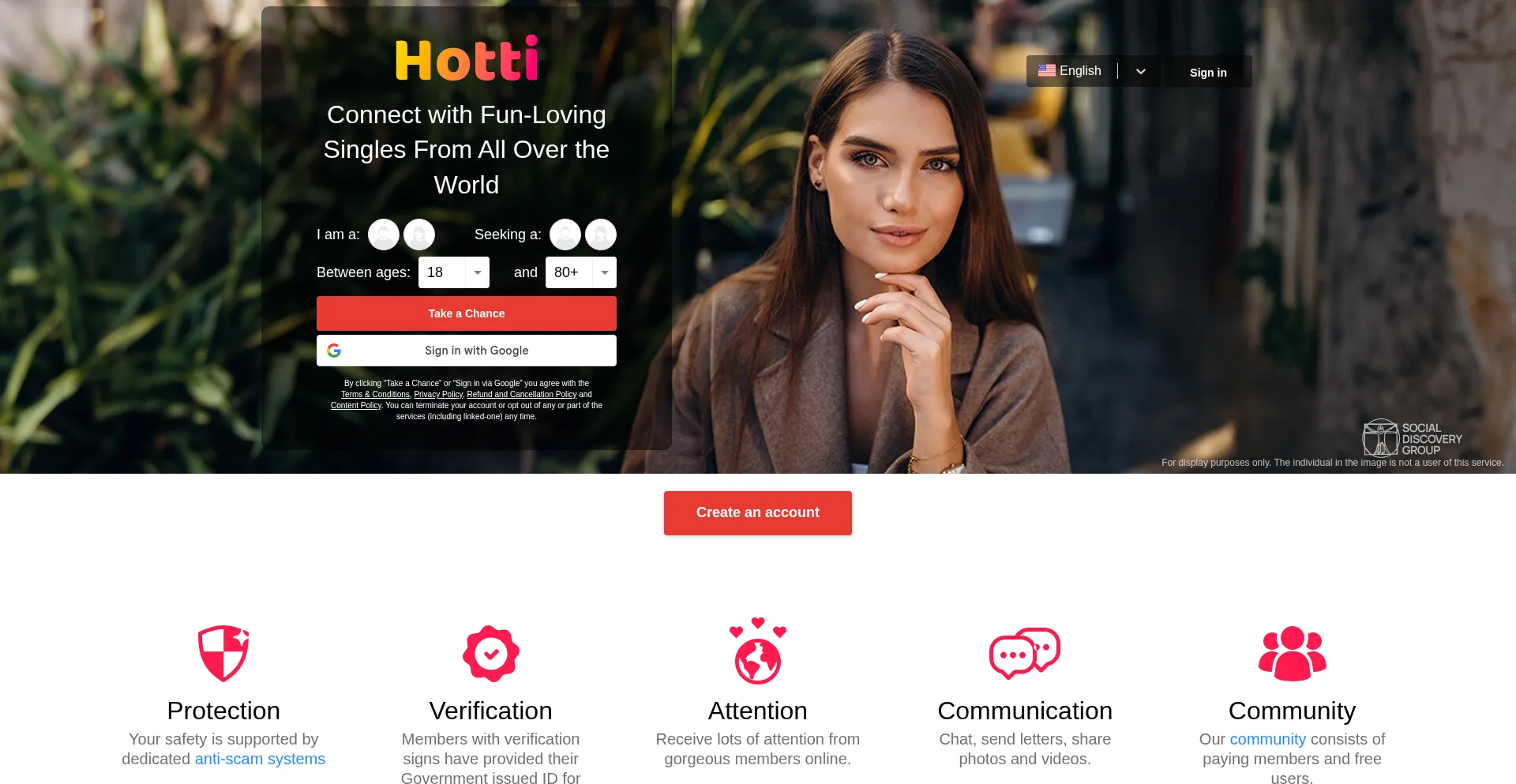 Hotti.com Screenshot