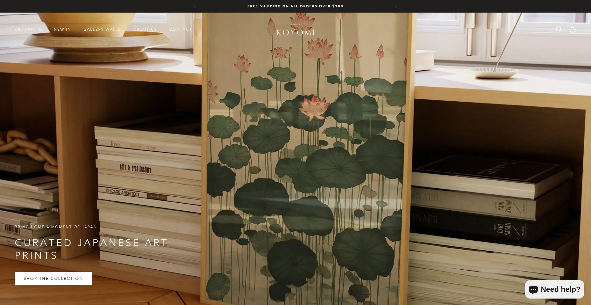 Website screenshot of Houseofkoyomi.com