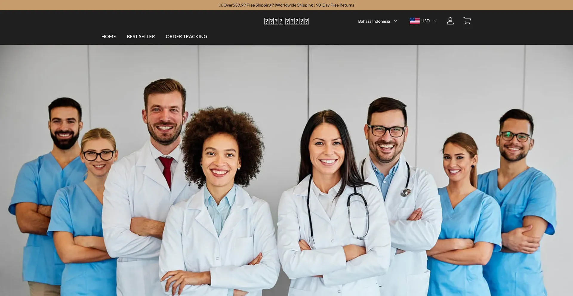 Website screenshot of Howlidr.shop