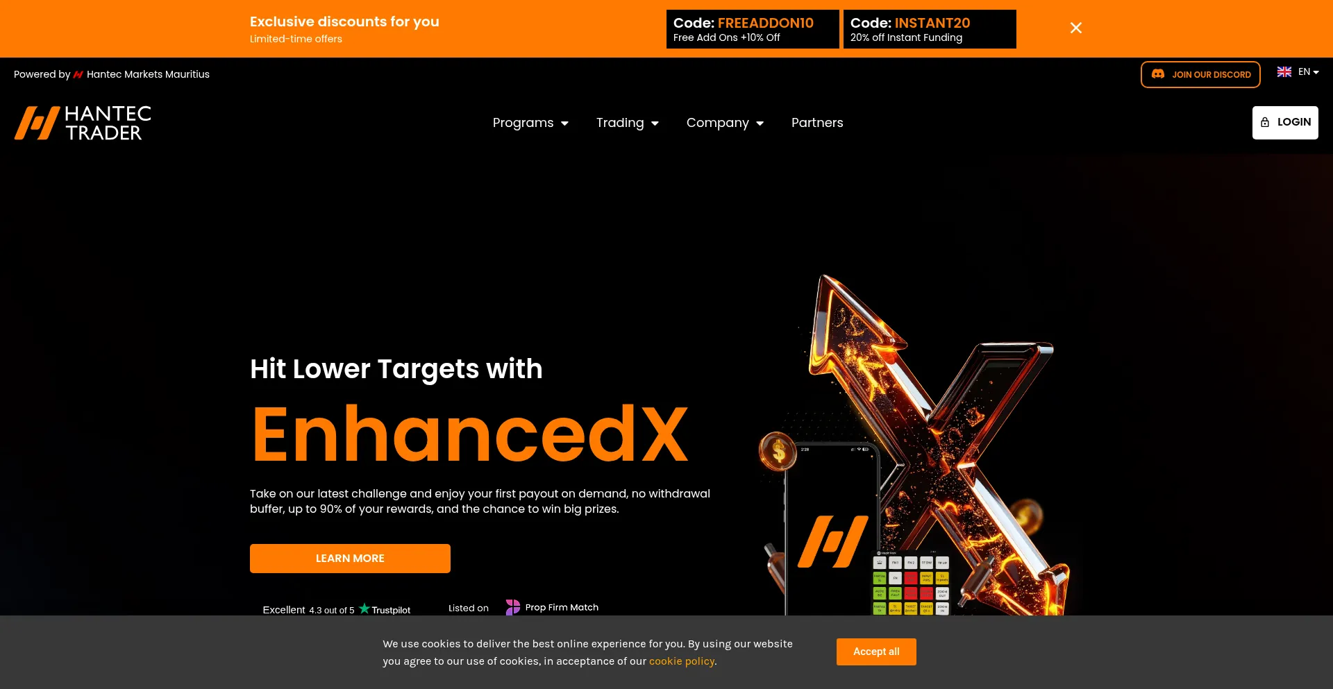 Htrader.com Screenshot