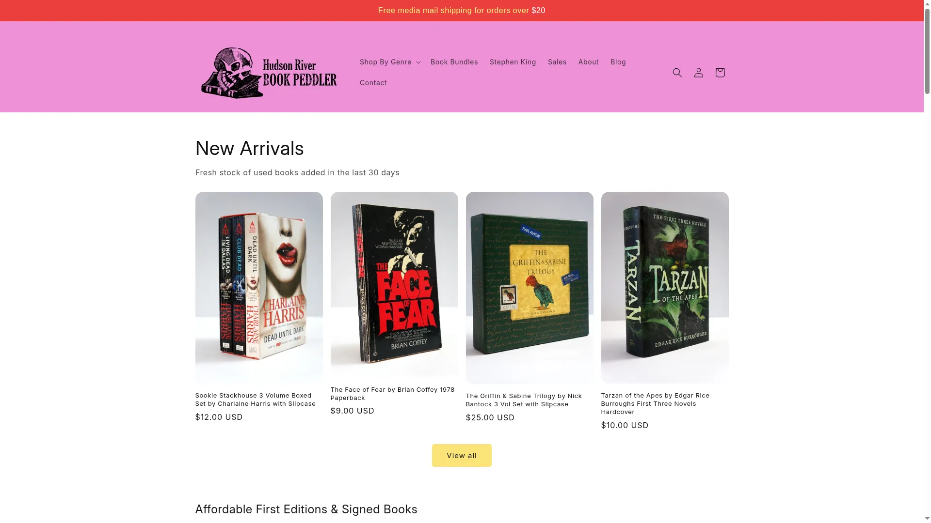 Hudsonriverbookpeddler.com