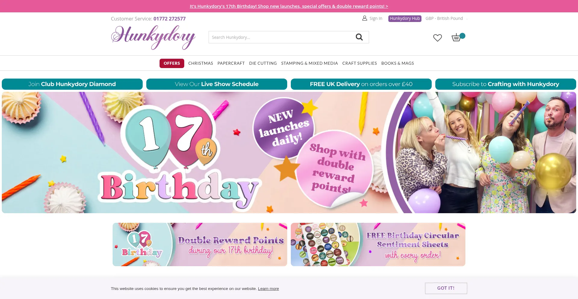 Hunkydorycrafts.co.uk é Seguro e Confiável?