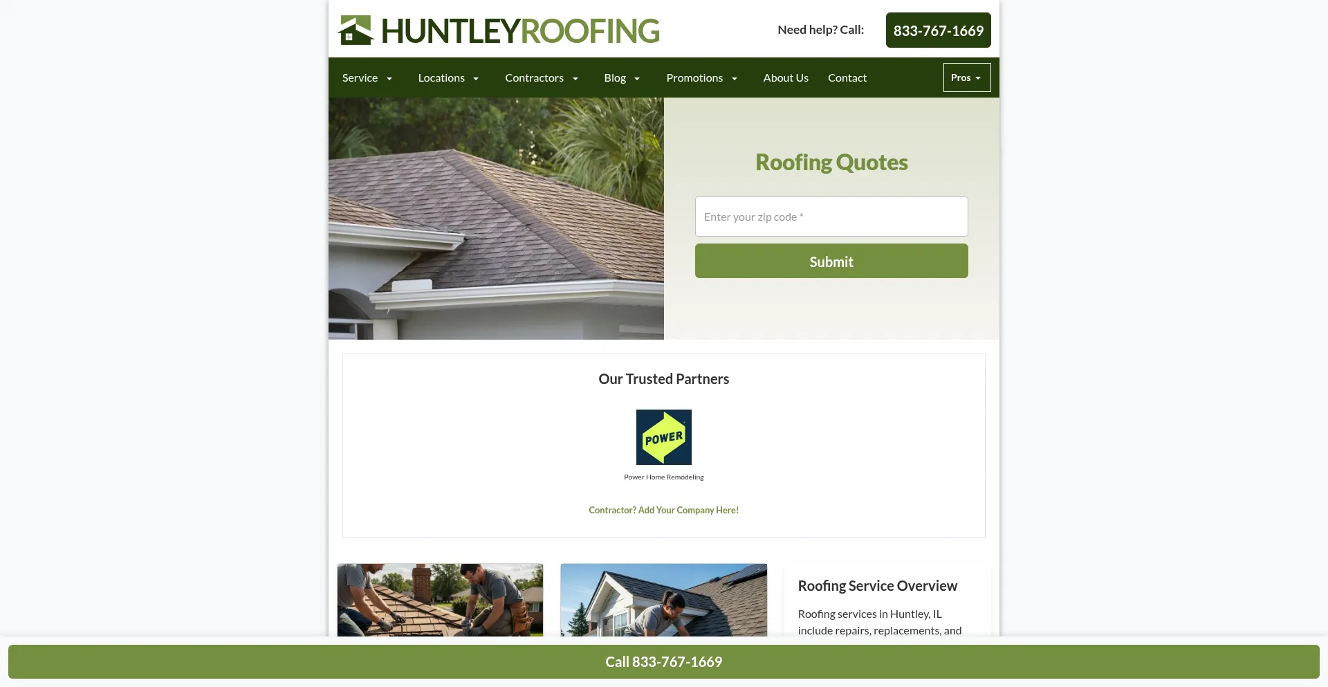 Huntleyroofing.com