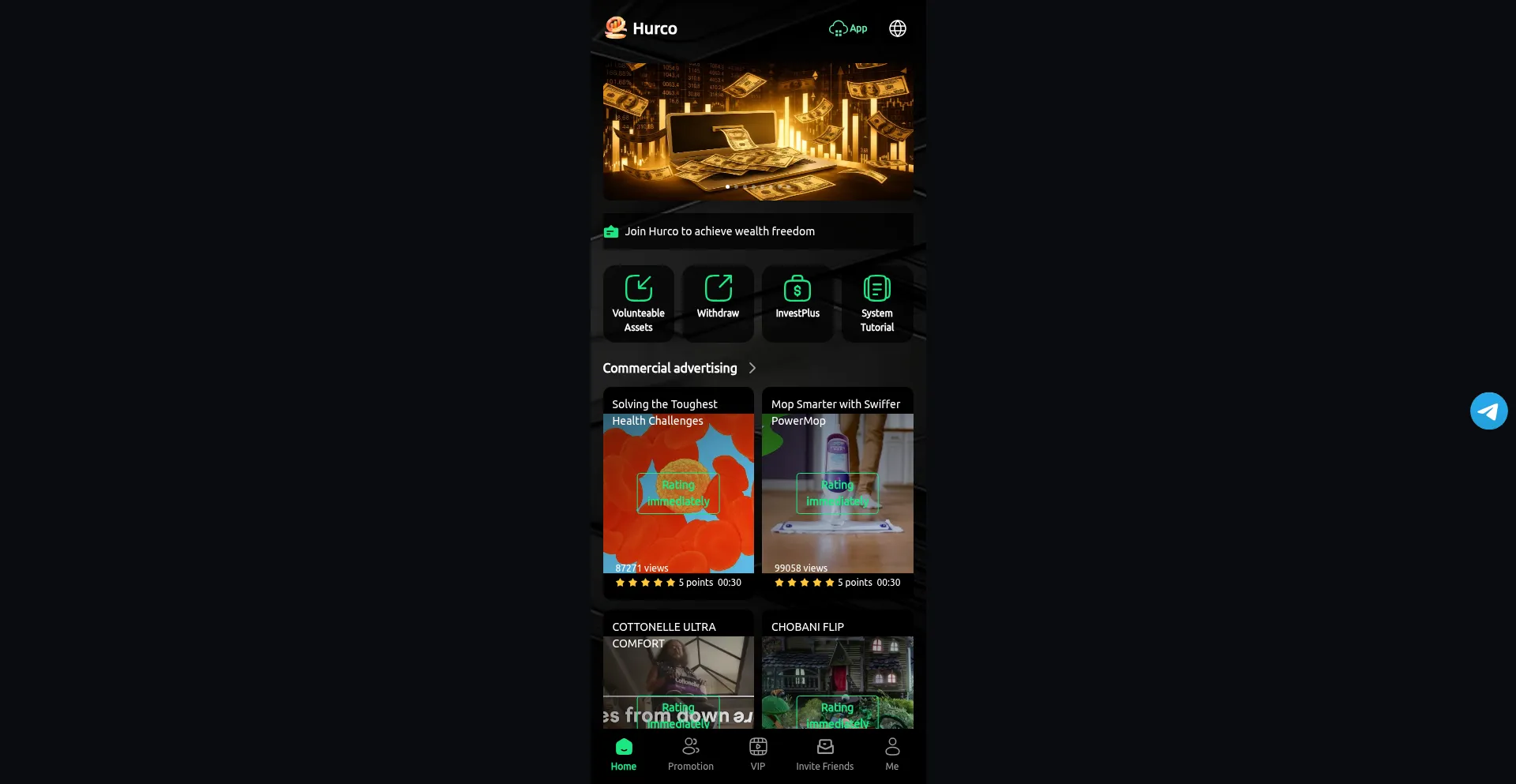 Website screenshot of Hurco.top