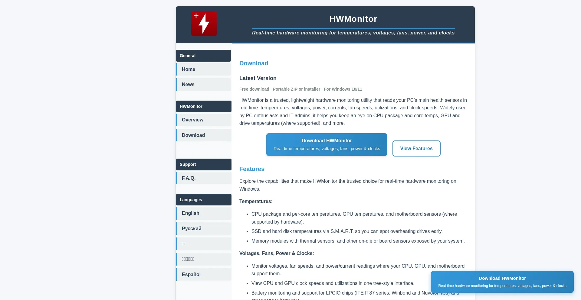 Hwmonitor.io