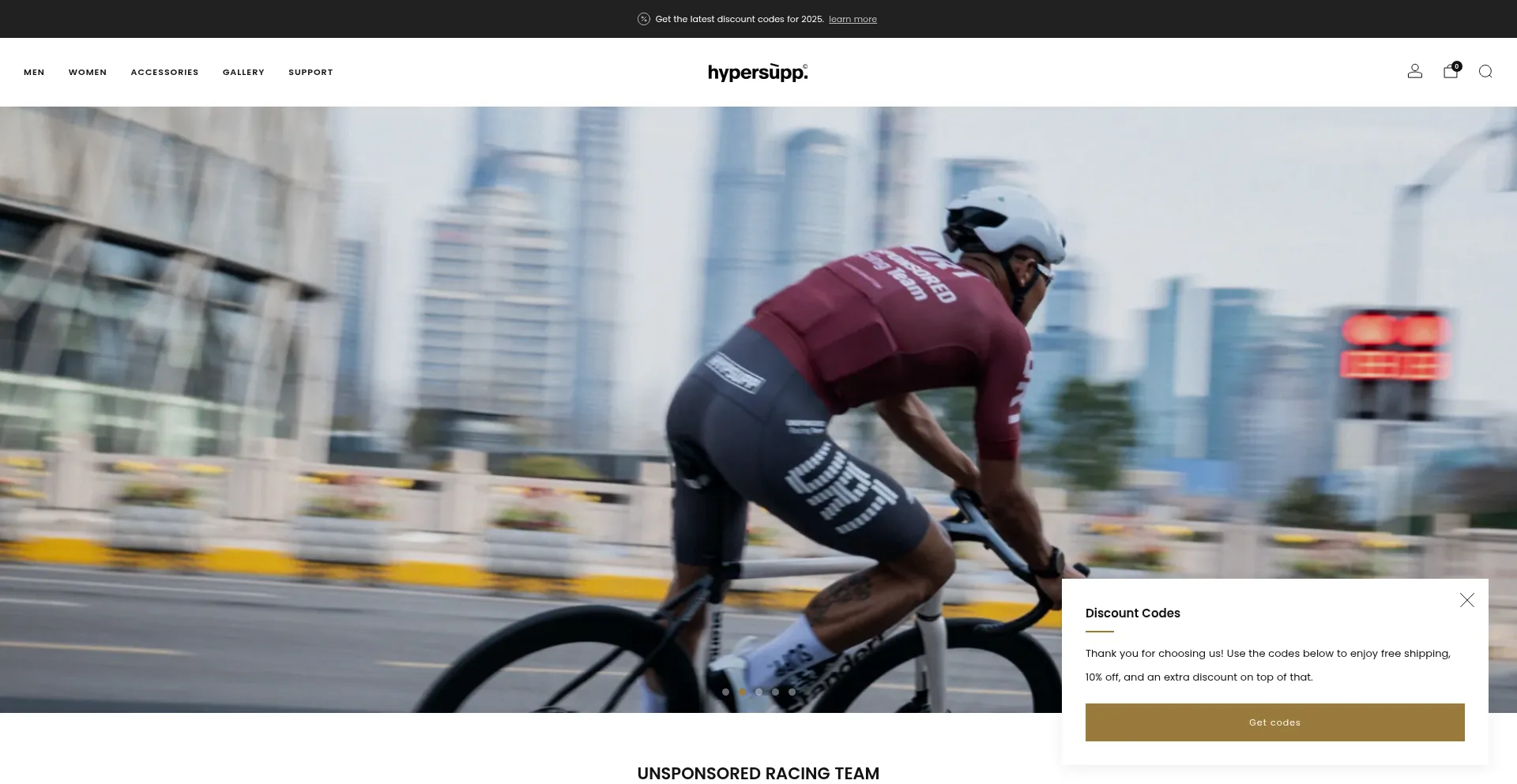 Website screenshot of Hypersupp.com