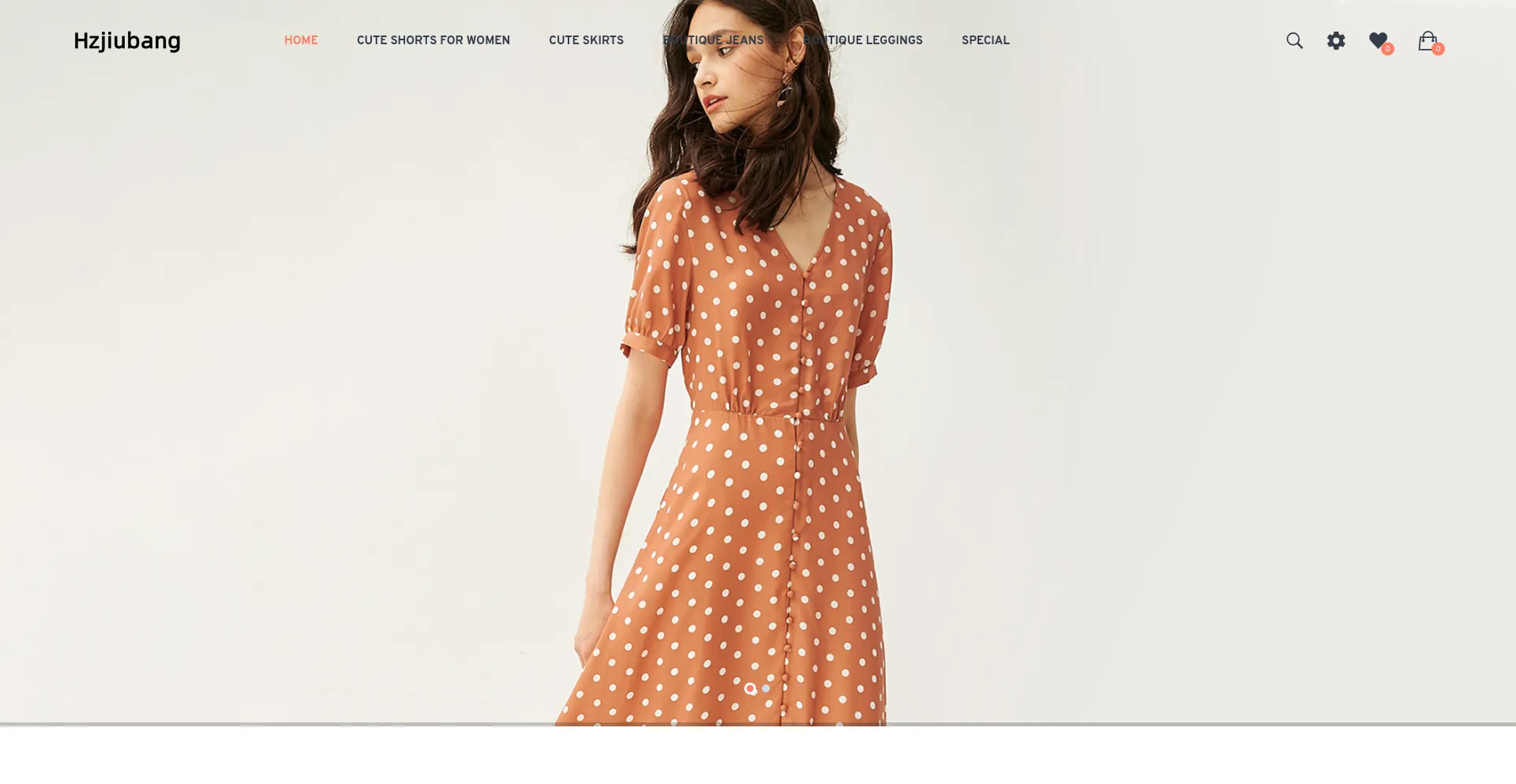 Website screenshot of Hzjiubang.com