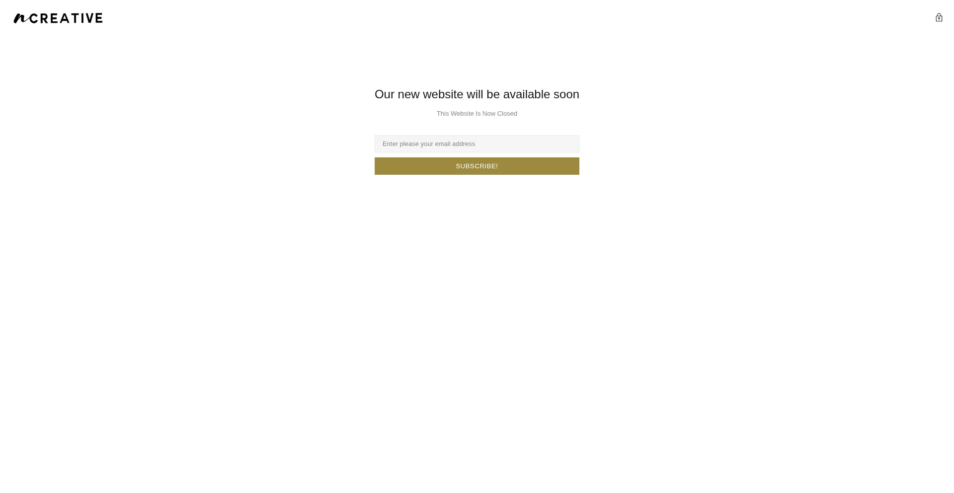 Website screenshot of Iamncreative.com