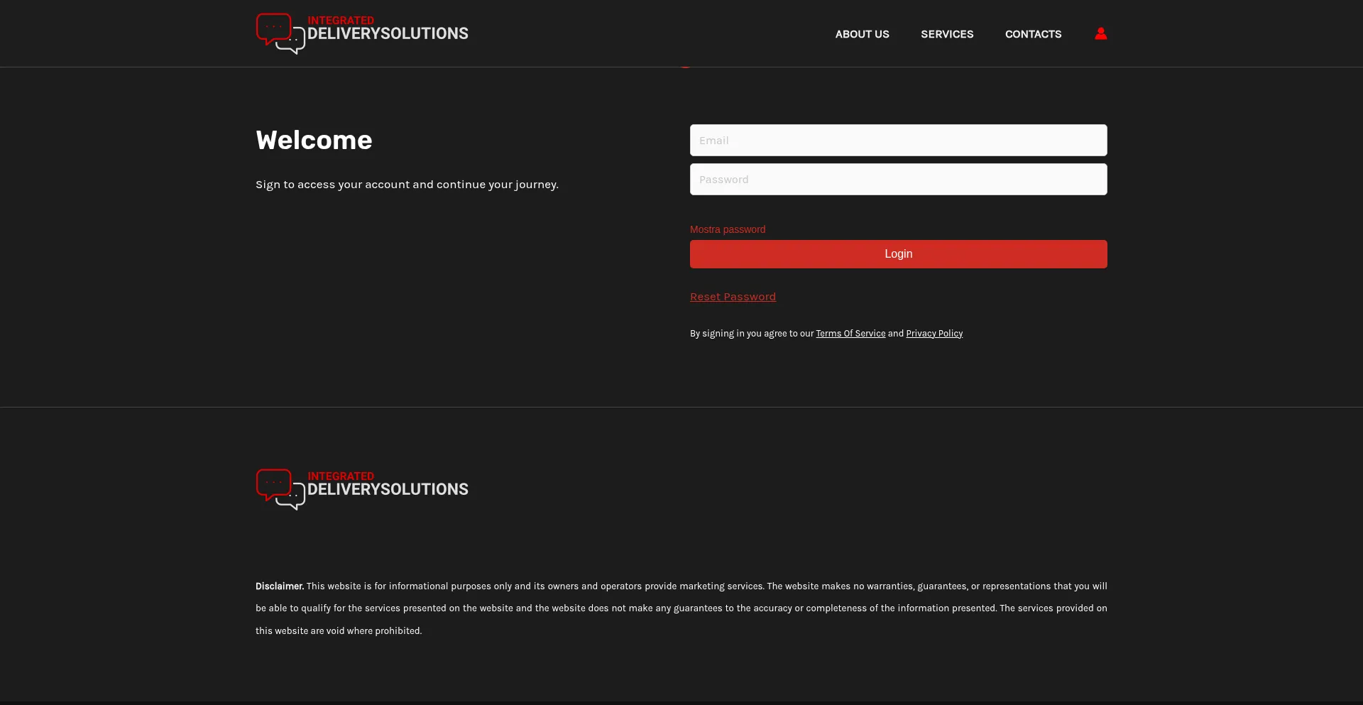 Website screenshot of Ids1clk.com