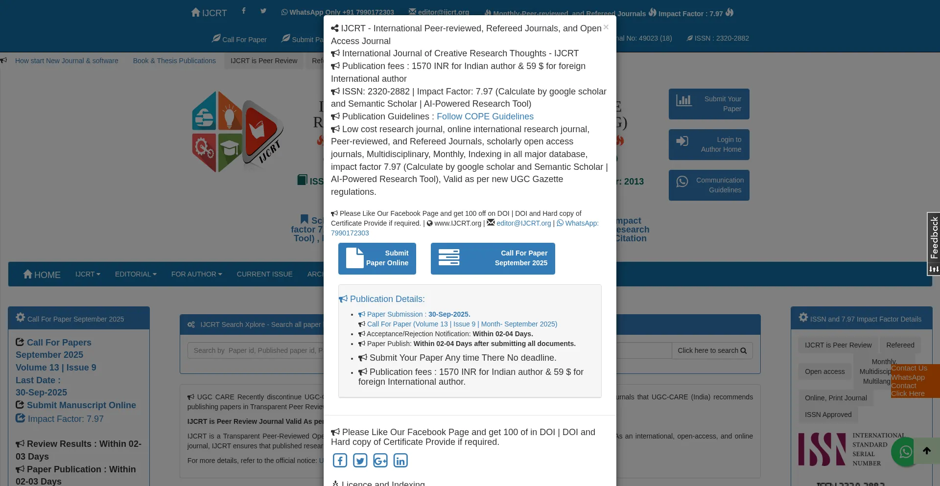 Ijcrt.org é Seguro e Confiável?