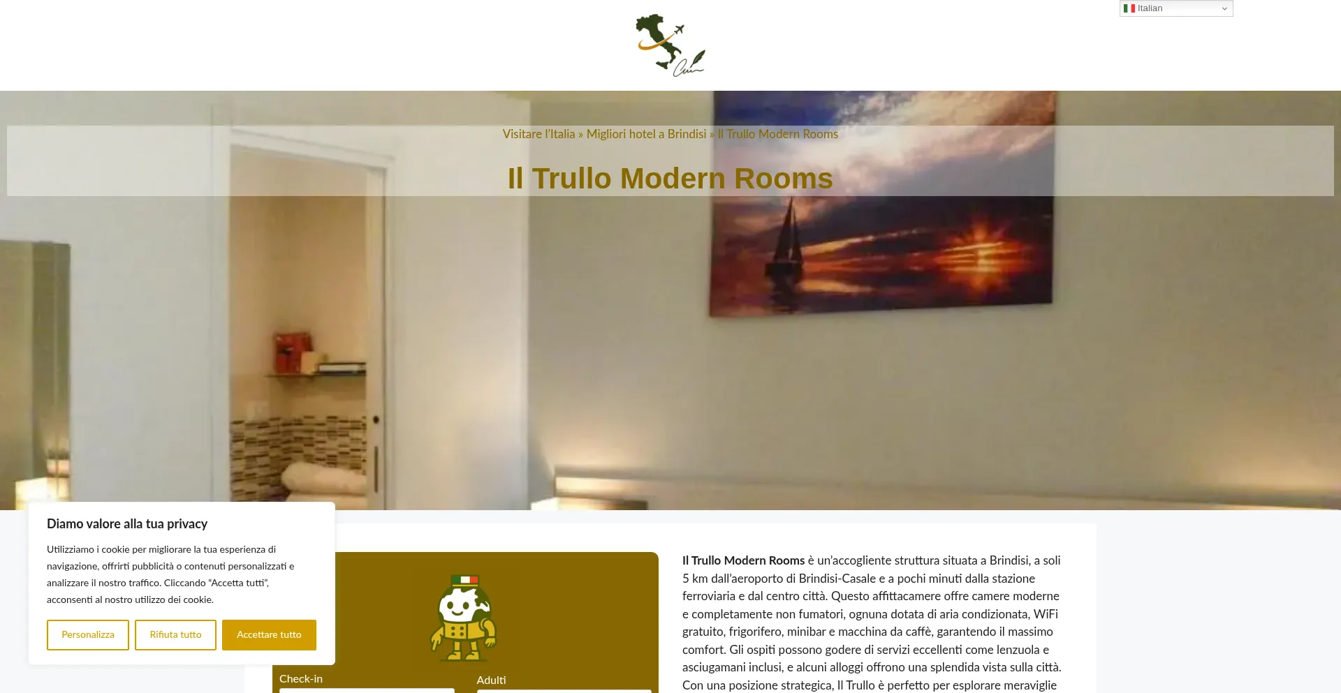 Il-trullo-modern-rooms.dreaminginrome.com é Seguro e Confiável?