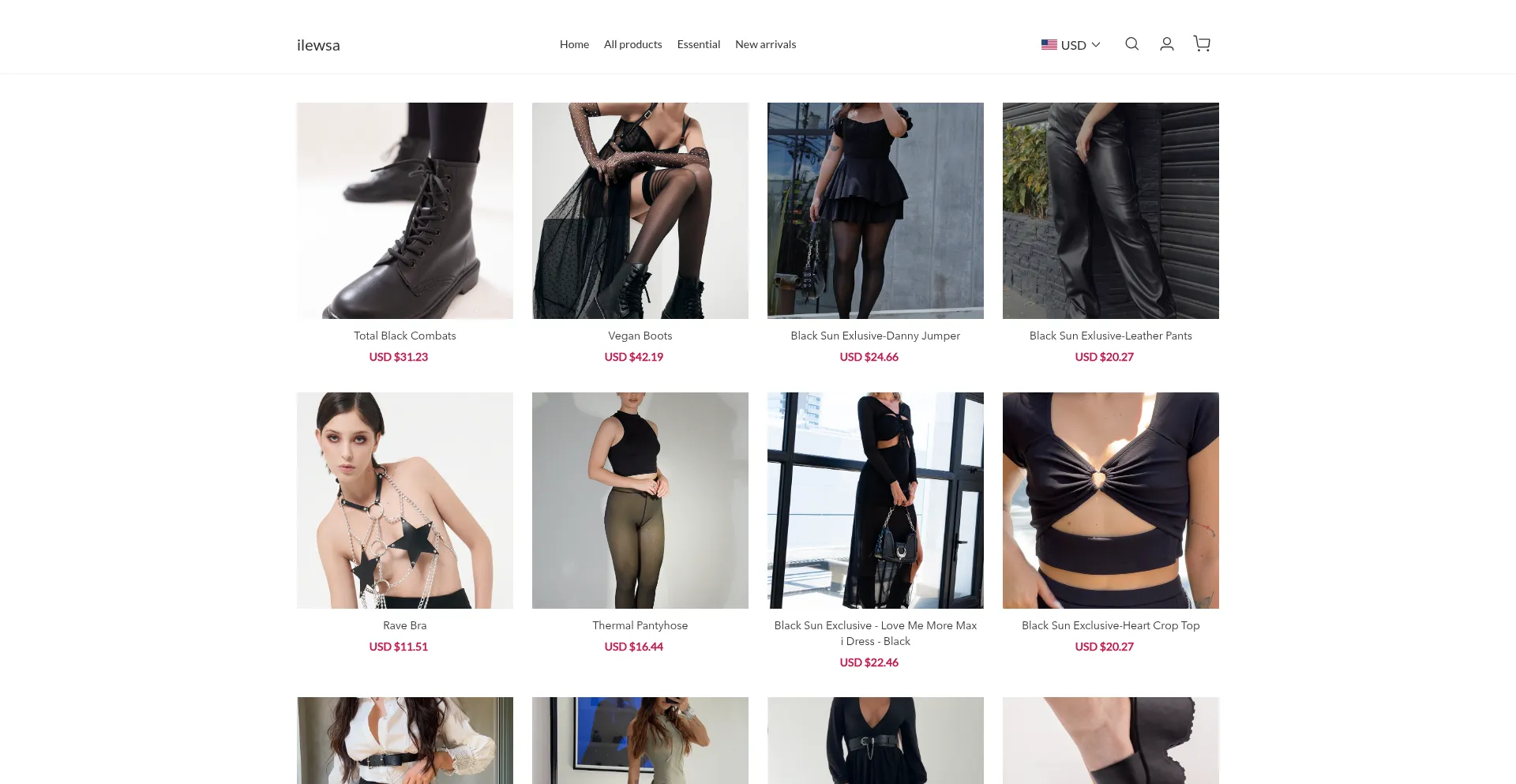 Website screenshot of Ilewsa.com