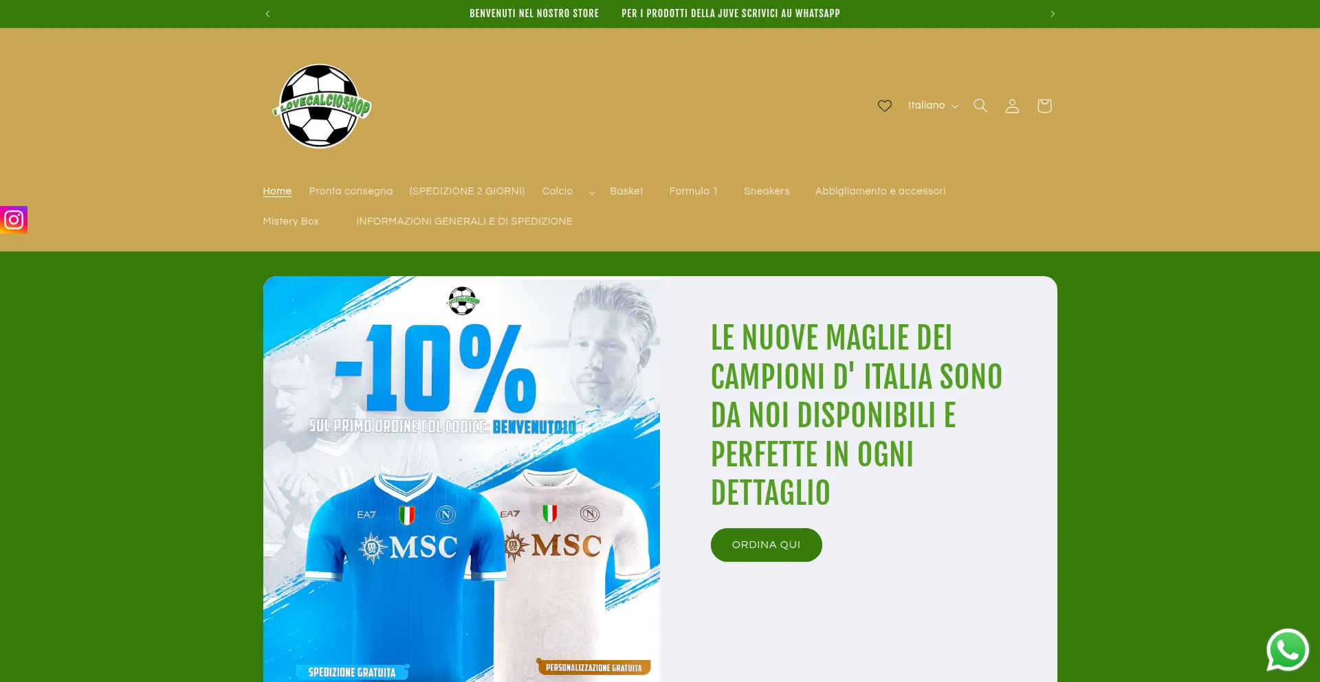 Ilovecalcioshop.it é Seguro e Confiável?