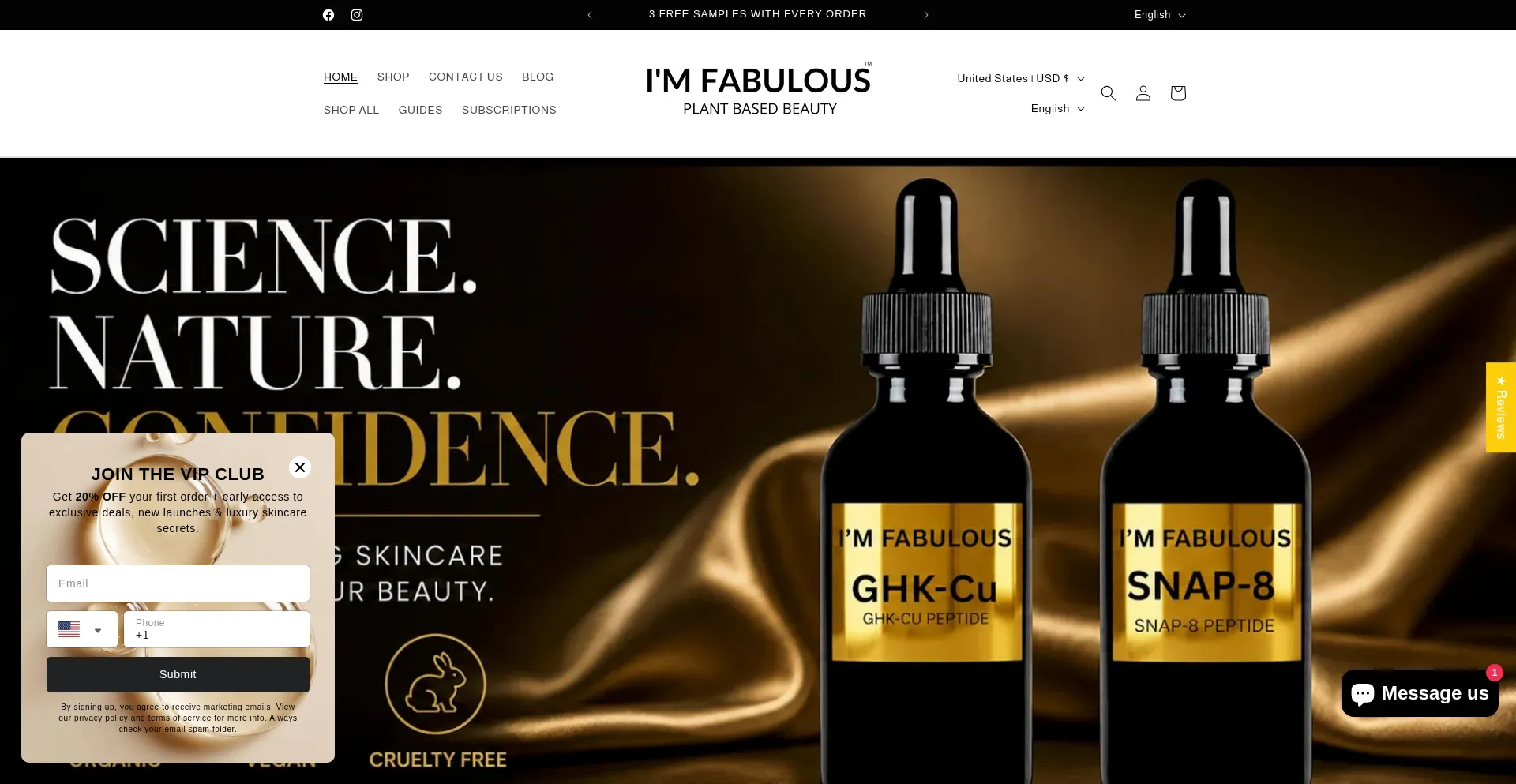 Imfabulouscosmetics.com