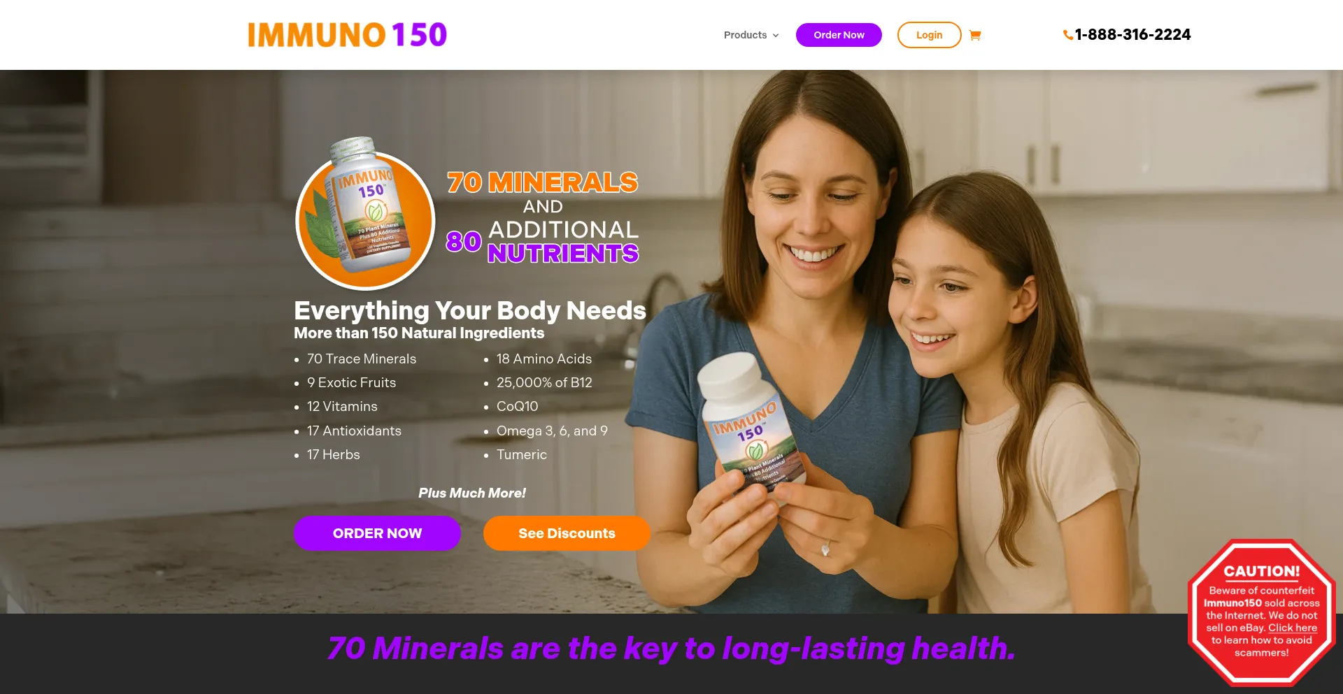 Immuno150.com é Seguro e Confiável?